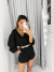 Short de Linho Cindy Preto