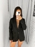 Blazer Camila de Linho Preto - comprar online