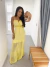 Vestido Taipu Amarelo - loja online