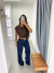 Imagem do Calça Wide Leg Carbono