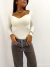 Blusa Cinta Aline Off White