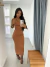 Vestido Caterine Marrom - Seja Fancy | Moda Feminina