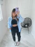 Imagem do Camisa Over Lenon Azul