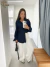 Camisa Santorini Azul Marinho