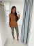 Vestido de Tricot Roma Ferrugem - Seja Fancy | Moda Feminina