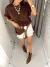 Maxi T-shirt Basic Chocolate - loja online