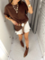 Imagem do Maxi T-shirt Basic Chocolate