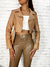 Jaqueta de Couro Scott Nude - Seja Fancy | Moda Feminina