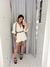 Short de Alfaiataria Folk Off White - loja online