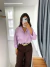 Camisa Tropical Lavanda