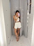 Short de Alfaiataria Folk Off White - comprar online