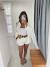 Short de Alfaiataria Branco com Cinto na internet