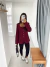 Blazer Aruana Marsala