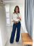 Calça Wide Leg Carbono na internet