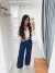 Calça Wide Leg Carbono - comprar online