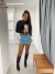 Saia Jeans Luma