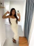 Vestido Caterine Bege - Seja Fancy | Moda Feminina
