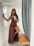 Vestido Bianca Marrom - loja online