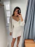 Vestido Pamela Branco na internet