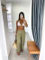 Calça Aladdin Liocel Verde - comprar online