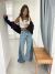 Calça Wide Leg Triângulo - comprar online