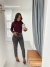 Blusa Giovana Bordô - comprar online