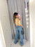 Calça Jeans Wide Leg Andréia na internet