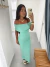 Vestido Midi Rib Penélope Verde - Seja Fancy | Moda Feminina