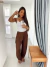 Calça Aladdin Liocel Marrom - loja online
