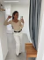 Blusa Cinta Aline Nude - loja online