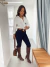 Calça Skinny Azul Patrícia - comprar online