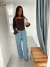 Blusa Luany Marrom - comprar online