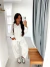 Conjunto Cotelê Branco - Seja Fancy | Moda Feminina