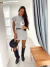 Vestido Tricot Cora Cinza - comprar online