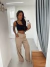 Calça Paula Nude na internet