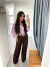 Camisa Tropical Lavanda