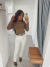 Blusa de Tule Sabrina Nude na internet