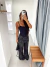 Calça Wide Glow Jeans Preta