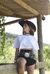 T-shirt Cropped Fancy Branco - Seja Fancy | Moda Feminina