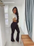 Calça Flare Samira Marrom - loja online