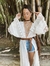 Bata Boho Chic Off White - comprar online