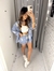 Conjunto Flower Boho Azul na internet