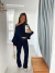 Blusa Morcego Azul Marinho