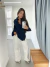 Camisa Santorini Azul Marinho - comprar online