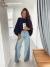 Blusa Morcego Azul Marinho - loja online