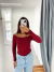 Blusa Luany Bordô - Seja Fancy | Moda Feminina