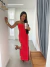 Vestido Caraíva Vermelho - comprar online