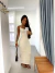 Vestido Caterine Bege na internet
