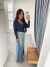 Calça Wide Leg Triângulo