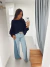 Blusa Morcego Azul Marinho - comprar online
